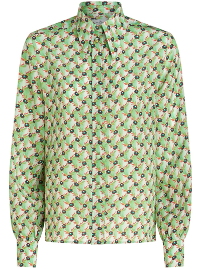 Etro Top In Green