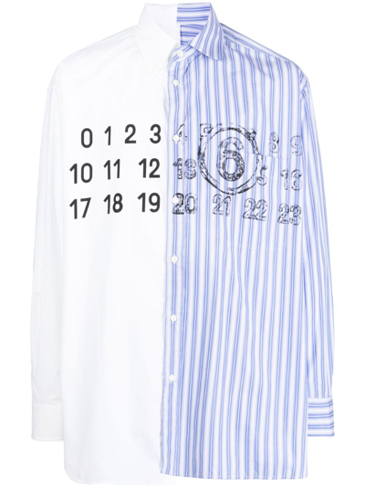 Mm6 Maison Margiela Shirt In White