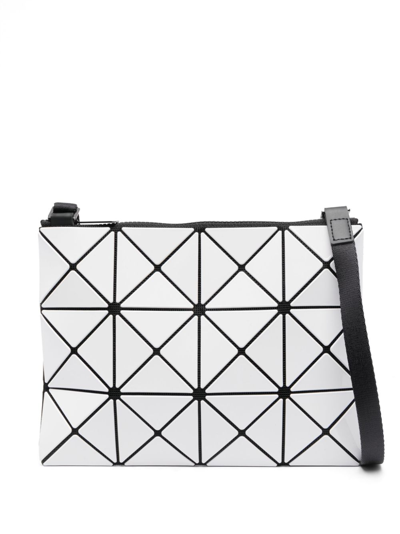 Bao Bao Issey Miyake Lucent Geometric-panelled Shoulder Bag In White
