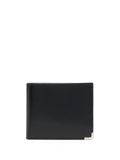 Pre-owned Ferragamo 2010 Leather Bi-fold Wallet In Black
