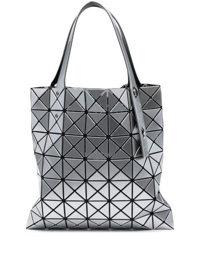 Bao Bao Issey Miyake Prism Tote Bag In Silver