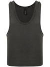 Entire Studios Faded-effect Tank Top In Black