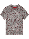 ECKHAUS LATTA ABSTRACT-PATTERN PRINT T-SHIRT