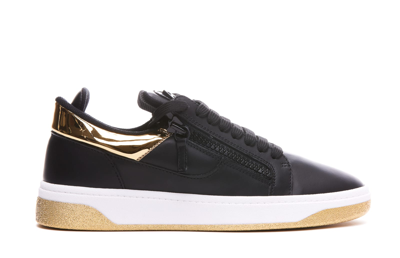 Giuseppe Zanotti Black Gz94 Sneakers In Nero