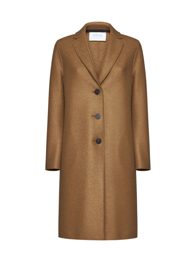 Harris Wharf London Coat In Shortbread