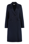 P.A.R.O.S.H DOUBLE-BREASTED WOOL COAT