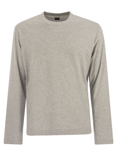 FEDELI EXTREME - CREW-NECK T-SHIRT WITH LONG SLEEVES