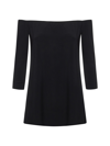 Norma Kamali Off Shoulder Jersey Top In Black