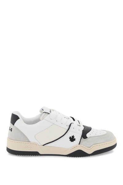 Dsquared2 Spiker Low Top Sneakers In Multicolor