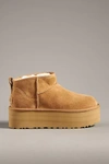 Ugg Classic Ultra Mini Platform Boots In Yellow