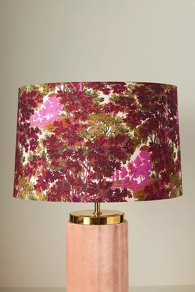 Anthropologie Vienne Lamp Shade In Purple