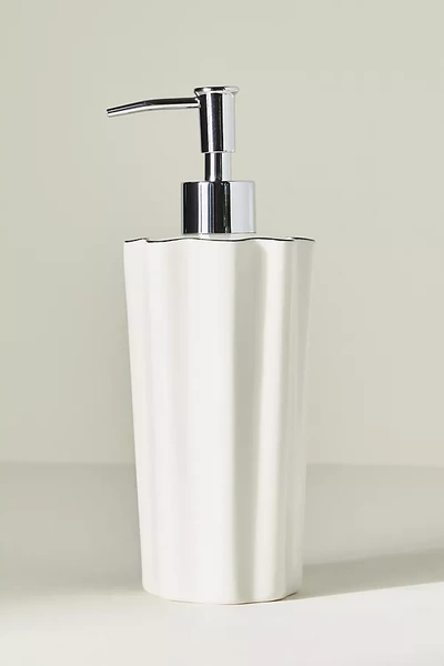 Anthropologie Le Marais Bath Dispenser In White