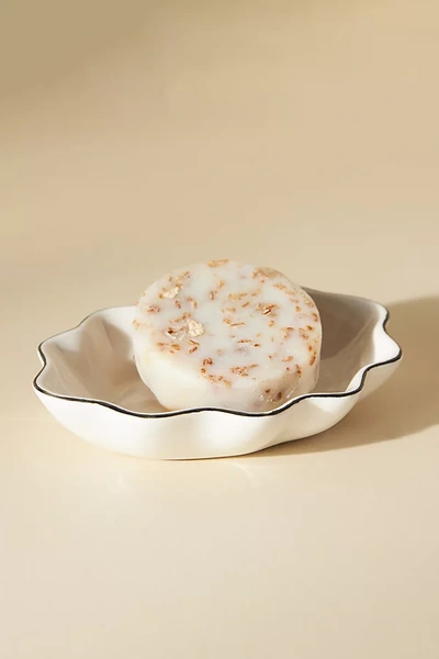 Anthropologie Le Marais Soap Dish In White