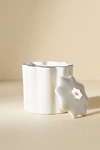 Anthropologie Le Marais Bath Jar In White