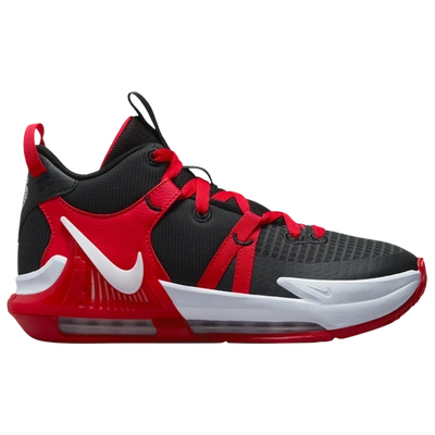 Nike Kids' Boys  Lebron Witness Vii In Black/white/university Red