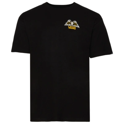 Vans Mens  Sounds From Below T-shirt In Yellow/black/white