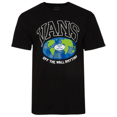 Vans Mens  Off The Record Nation T-shirt In Black/green/blue