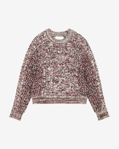 Isabel Marant Ted Sweater In Red