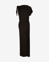 Isabel Marant Étoile Gz T-shirt With Cap Sleeves And Draped Detail In Black