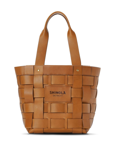 Shinola The Medium Bixby Tote Bag In Brown