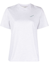 Coperni Logo-print Cotton T-shirt In Grey