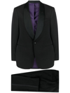Polo Ralph Lauren Single-breast Tuxedo Suit In Black
