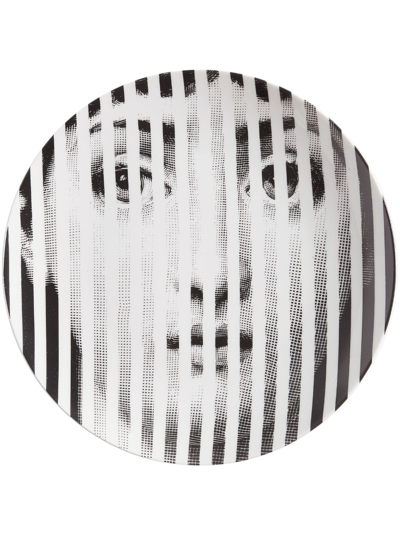 Fornasetti Wall Plate Tema E Variazioni N.34 In Bia