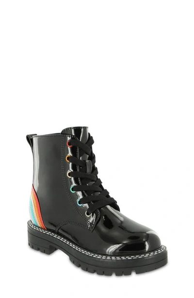 Mia Kids' Padma Lug Boot In Black