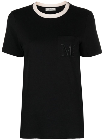 's Max Mara T-shirt S Max Mara Woman Color Black