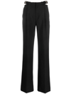 DION LEE SAFETY SLIDER TAILORED TROUSERS