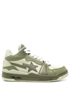 A BATHING APE CLUTCH STA LEATHER trainers