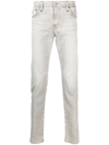 AG DYLAN MID-RISE SKINNY JEANS