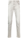 Ag Dylan Skinny Fit Jeans In Grey