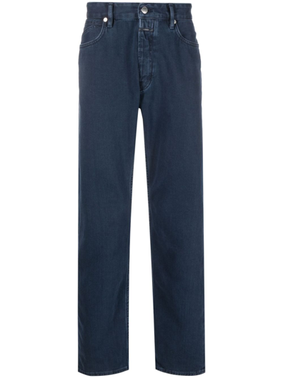 Closed Oakland Straight-leg Jeans In Blue
