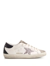 Golden Goose Star-patch Lace-up Sneakers In White