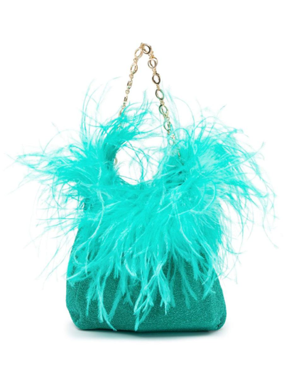 Oseree Oséree Lumiere Plumage Mini Bag Bags In Blue