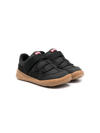 Camper Touch-strap Recycled Cotton Sneakers In Black