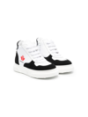 DSQUARED2 LOGO-PATCH LACE-UP SNEAKERS