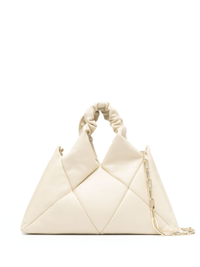 Reco Large Didi Tote Bag In Neutrals