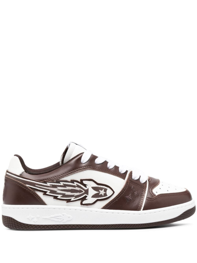 ENTERPRISE JAPAN EGG ROCKET LEATHER SNEAKERS