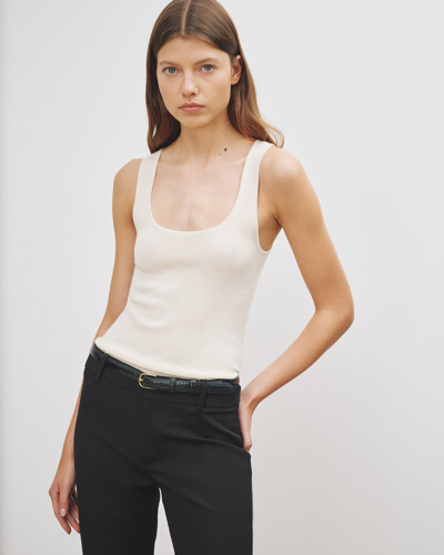 Nili Lotan Etana Tank Sweater In Black