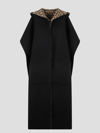 VALENTINO DOUBLE COAT TOILE ICONOGRAPHE CAPE