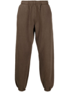 ENTIRE STUDIOS TAPERED-LEG COTTON TRACK PANTS