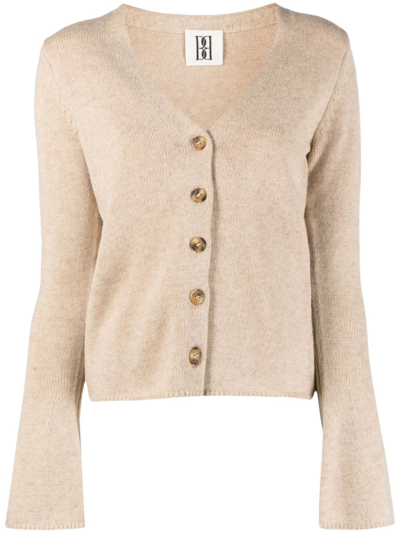 BY MALENE BIRGER V-NECK WOOL CARDIGAN