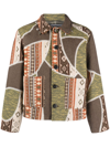 ANDERSSON BELL PATCHWORK BUTTON-UP JACKET