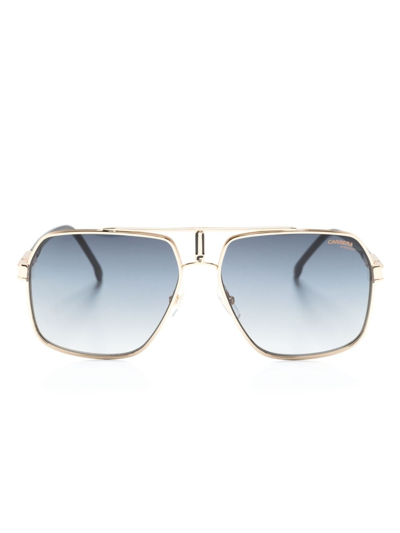 Carrera Square-frame Sunglasses In Gold