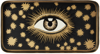 Les-ottomans Eye-print Iron Tray In Black
