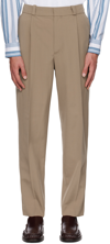 ACNE STUDIOS TAUPE TAILORED TROUSERS