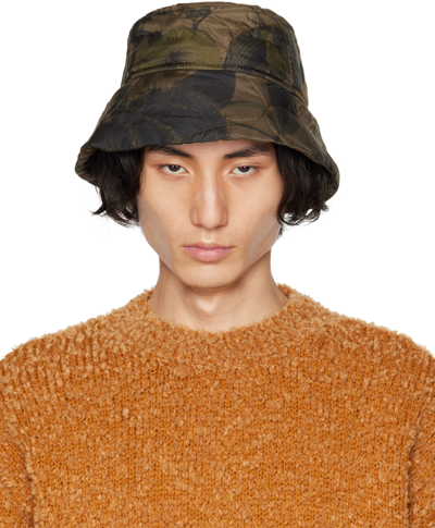 Dries Van Noten Brown Printed Bucket Hat In 703 Brown