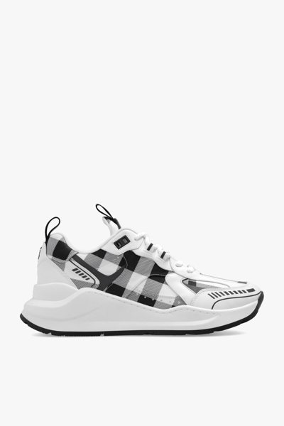 Burberry Sean Sneakers In Nero